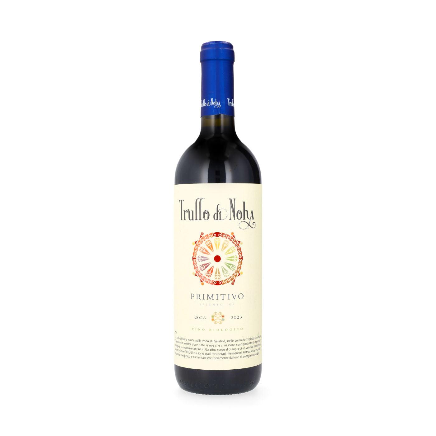 PRIMITIVO BIO SALENTO IGT TRULLO DI NOHA 0,75LT