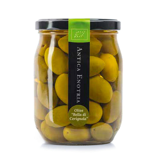 Olives vertes en saumure 580g