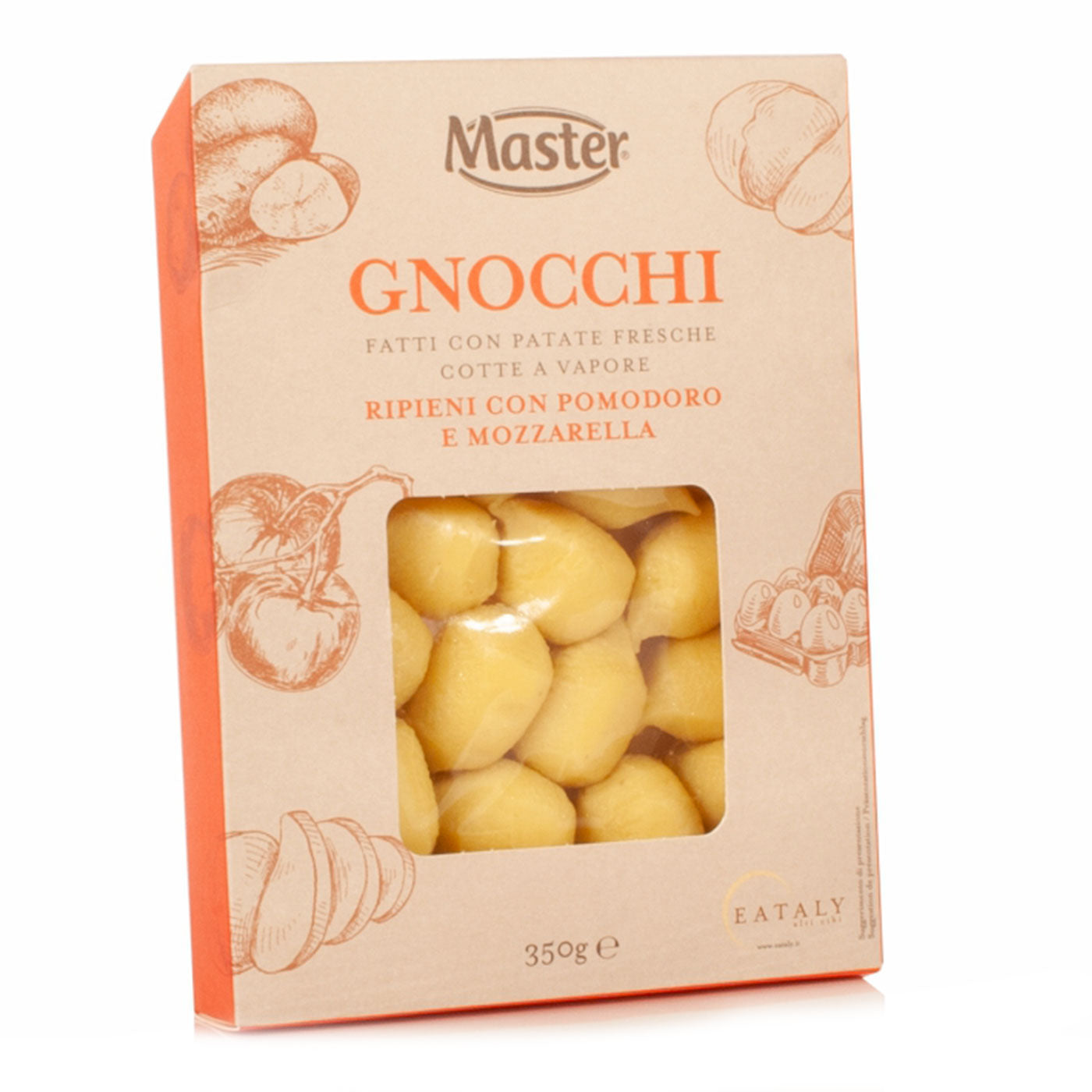Gnocchi tomate mozzarella 350g