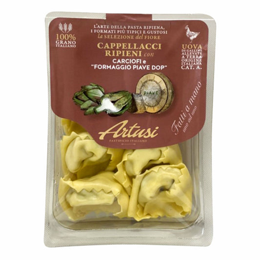 Cappellacci aux artichauts et au fromage piave DOP