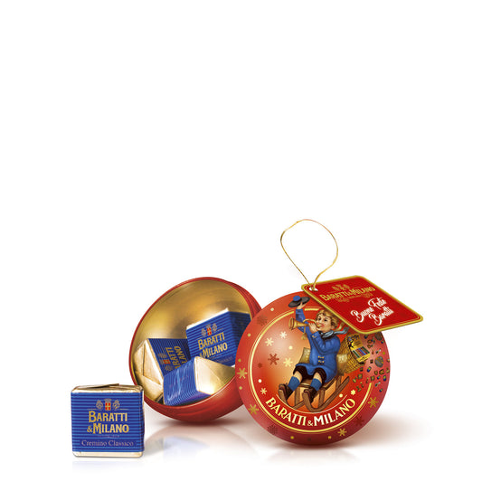 Boule Père Noël métal