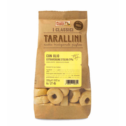 Taralli à l'Huile d'Olive Extra Vierge Puglia Sapori