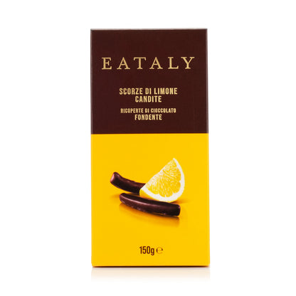 Citron recouvert de chocolat noir 150g
