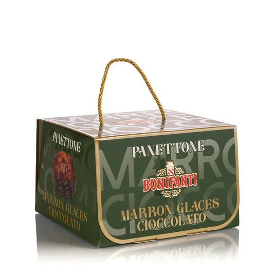 Panettone Chocolat et Marrons Glacés 750g Bonifanti