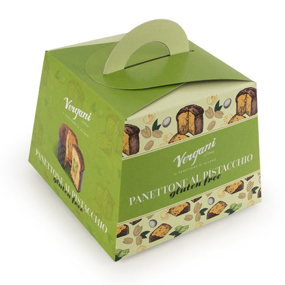 Panettone Sans Gluten à la Pistache Vergani 600g