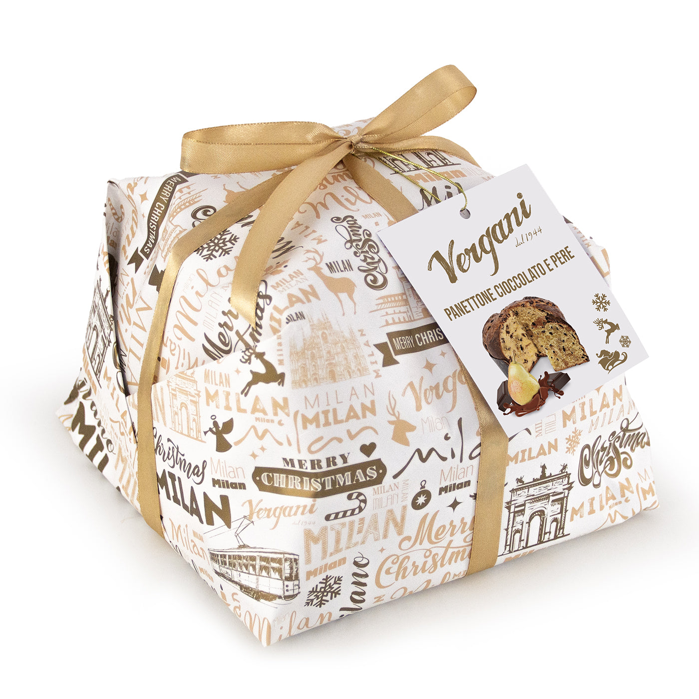 Panettone Poire et Chocolat 750g Vergani