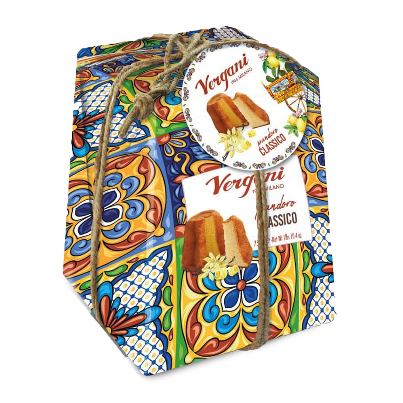 Pandoro Voyage en Sicile Vergani 750g