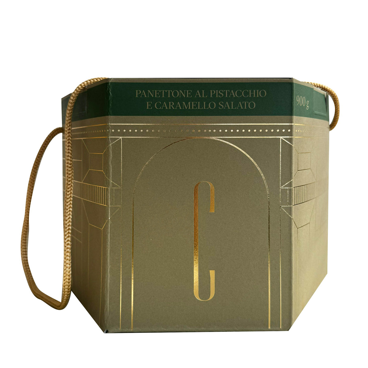 Panettone pistache et caramel 1kg Carlo Cracco