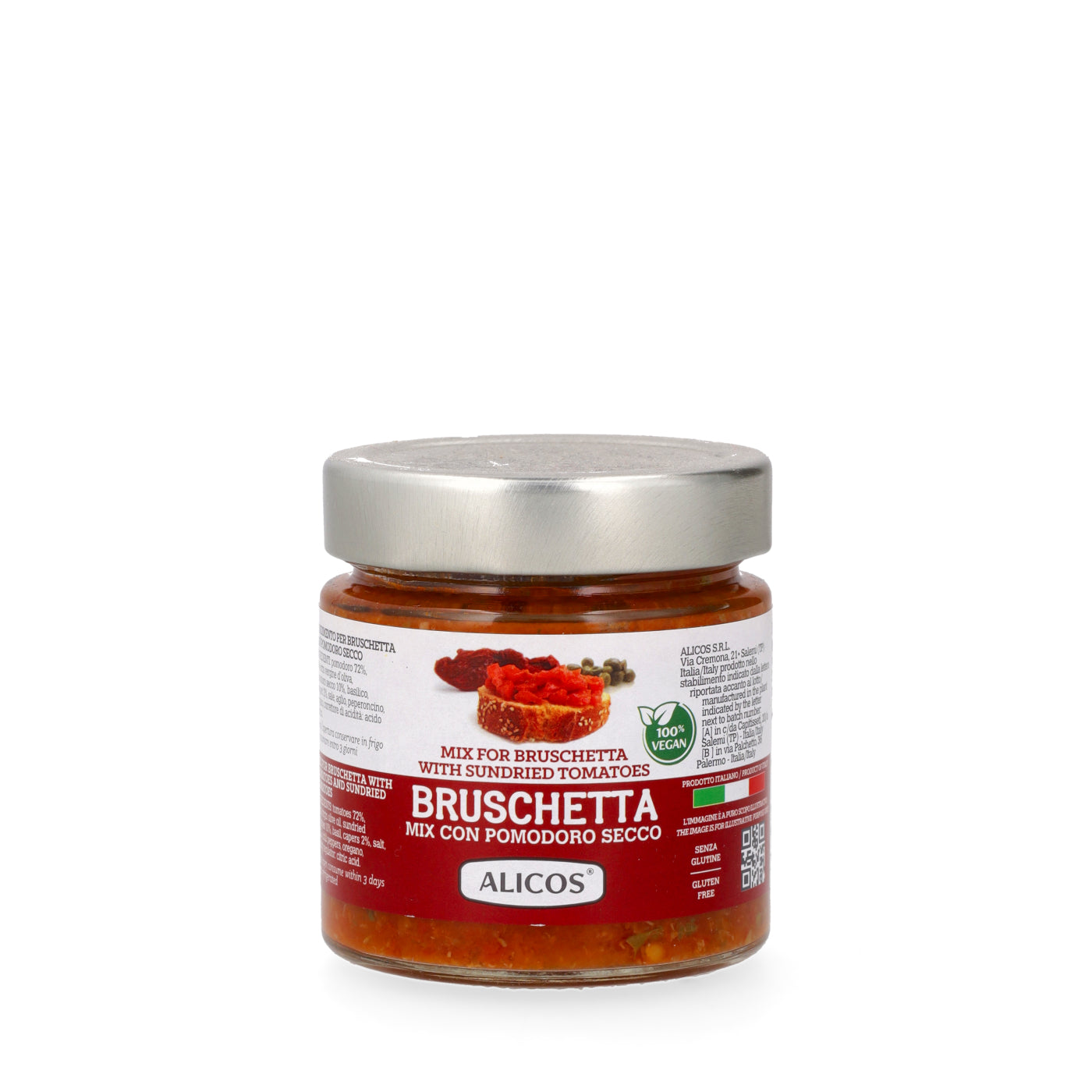 Sauce bruschetta aux tomates séchées 190g