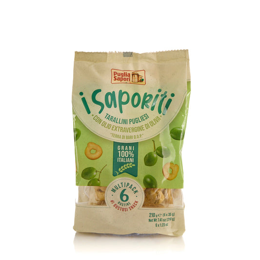 Taralli à l'huile d'olive extra vierge 210g