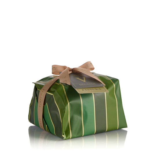 Panettone chocolat blanc et pistache 750g Vincente