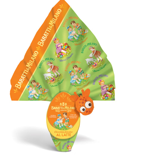 Œuf très fin au lait en chocolat Baratti&Milano 210 g