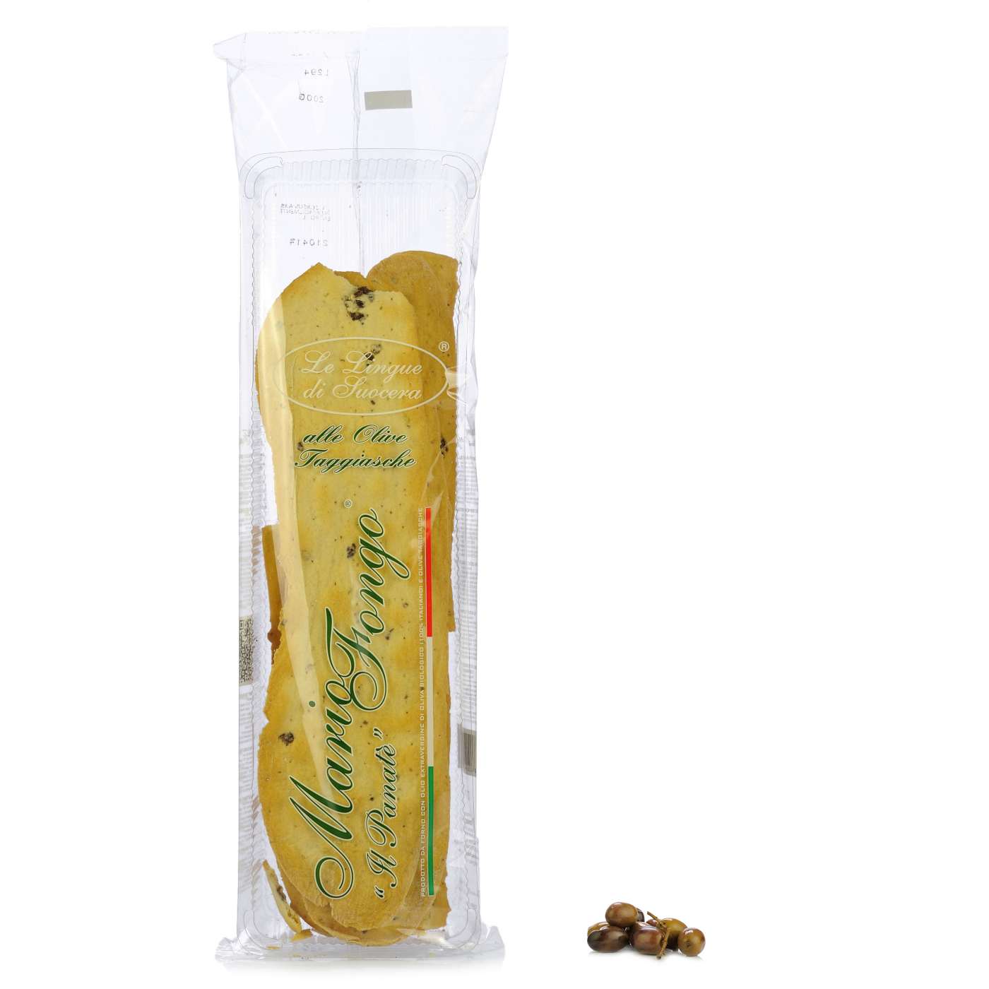 Cracker lingua di suocera aux olives 200g