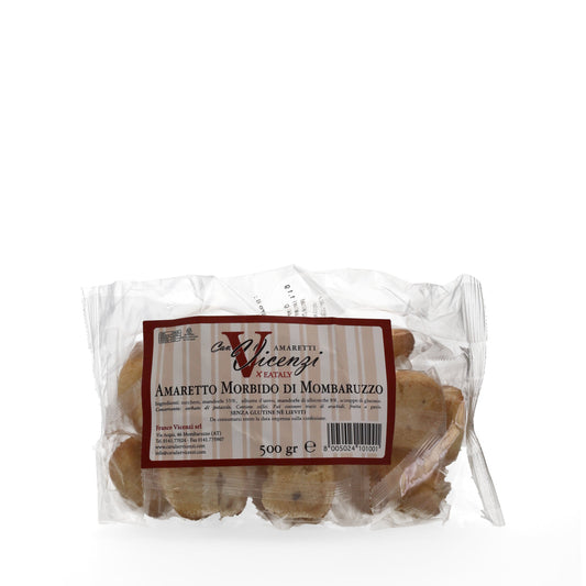 Amaretti aux amandes moelleux 500g