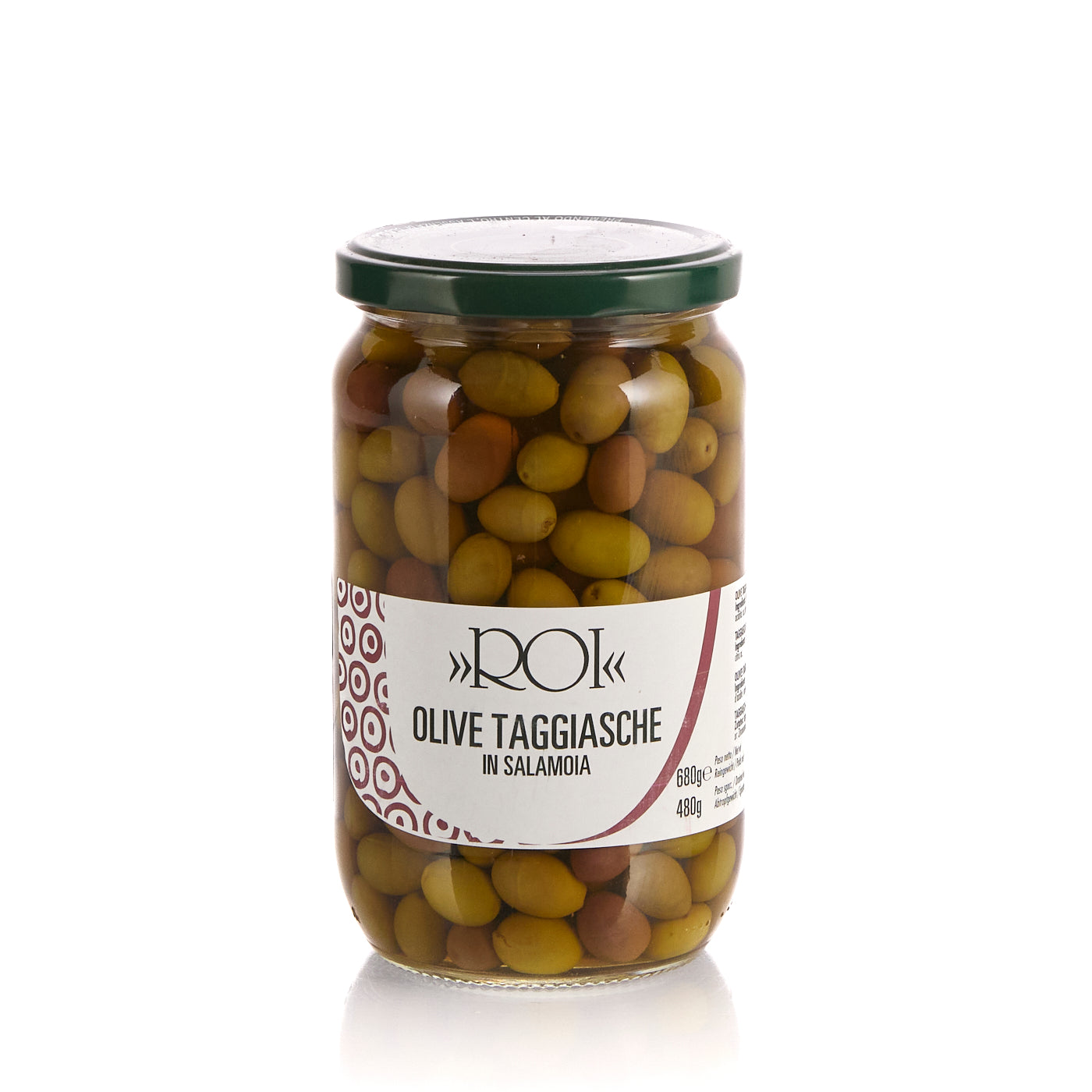 Olives noires taggiasche 680g