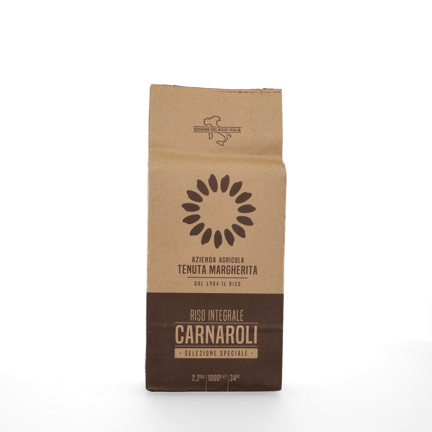 Riz entier carnaroli 1kg