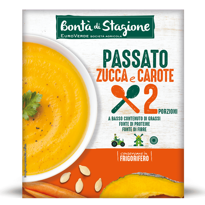 Velouté de potiron et carottes 350g