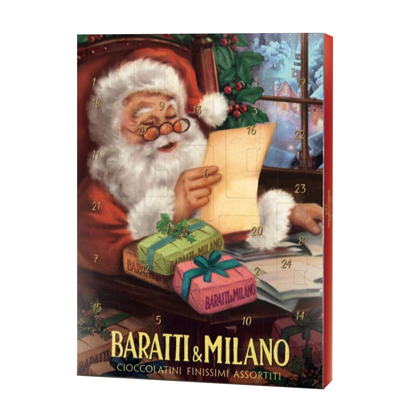 Calendrier de l’Avent Baratti & Milano 248g