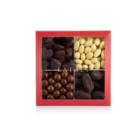 Fruits secs assortis enrobés de chocolat 420 g