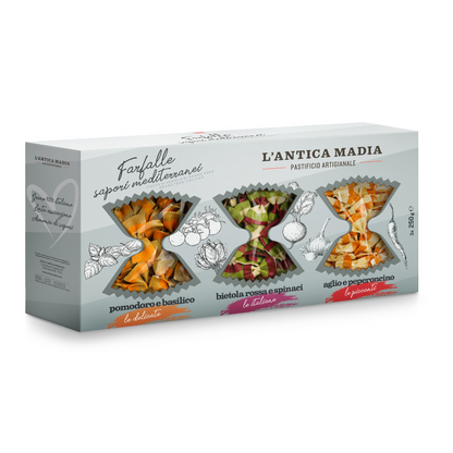 Farfalle sapori meditarranei 750g