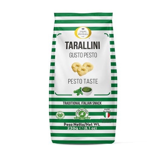 Tarallini au pesto 230g
