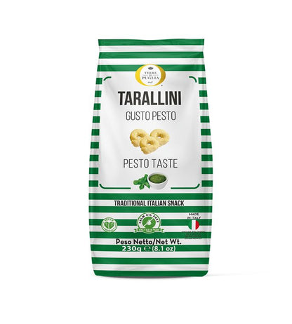Tarallini au pesto 230g