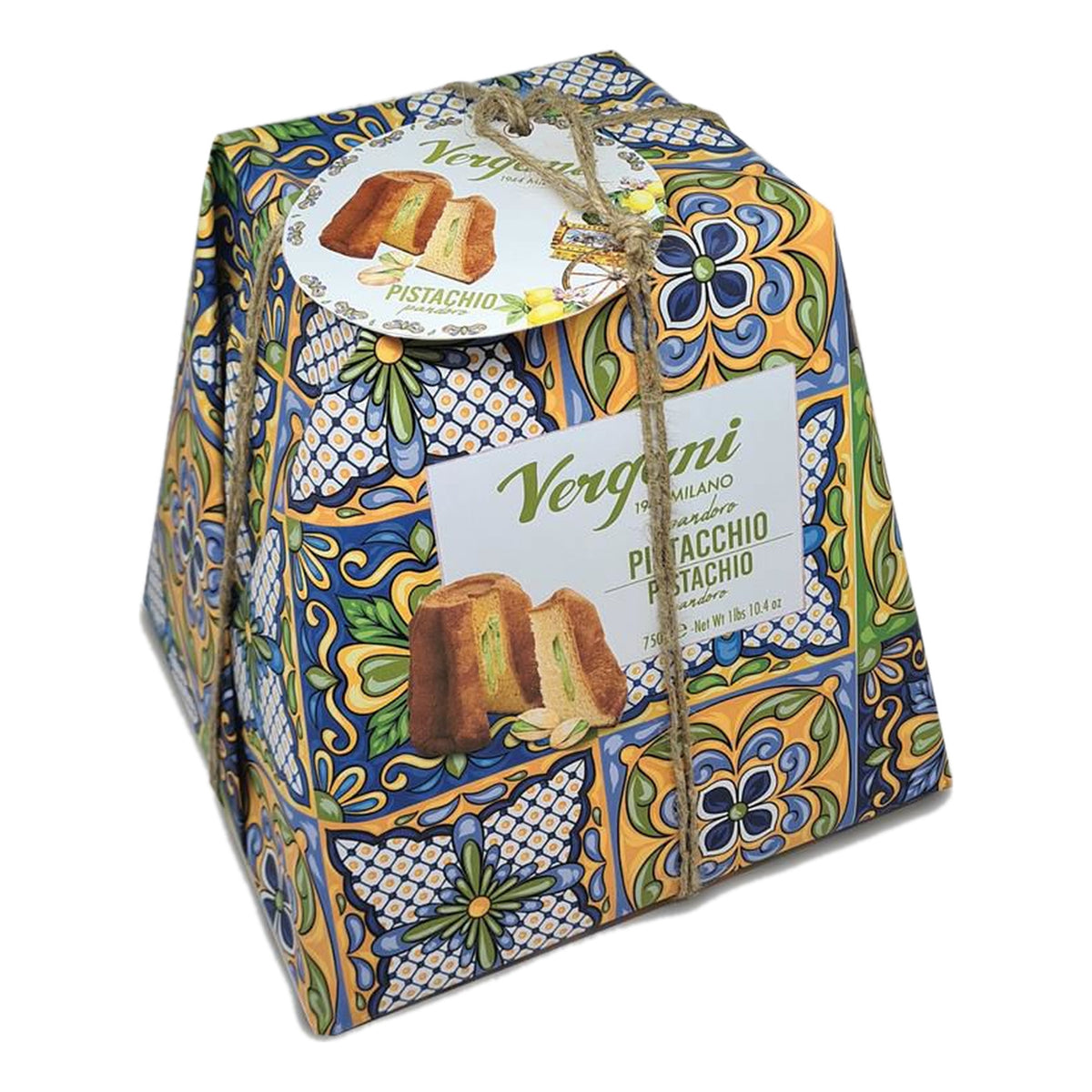 Pandoro à la Crème de Pistache Sicily Trip 750 g Vergani