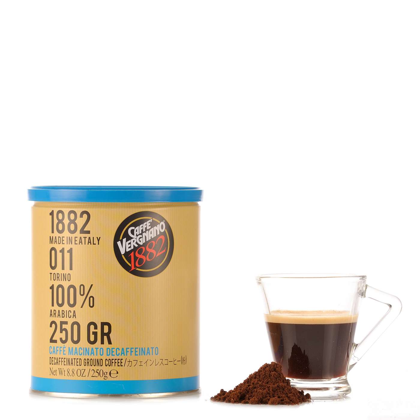 Café moulu décaféiné 250g