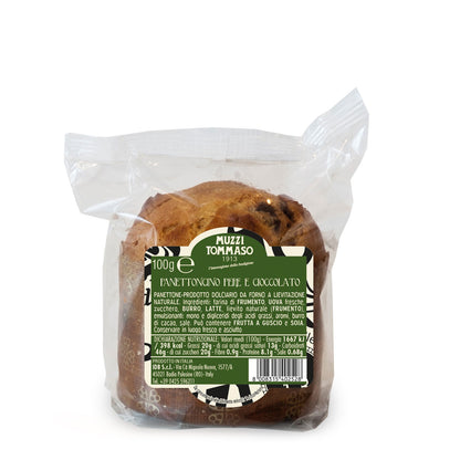 Mini panettone poire chocolat 100g Muzzi