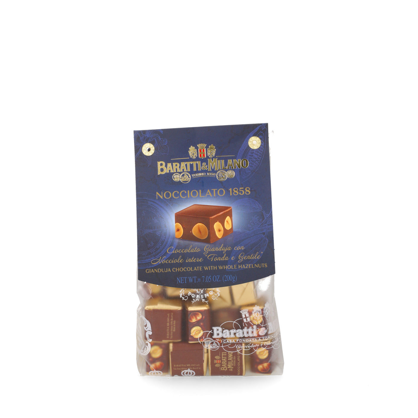 Nocciolato 1858 Chocolat aux noisettes 200g
