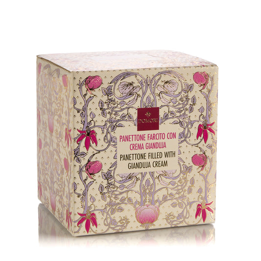 Panettone fourré à la crème gianduja 1kg Domori