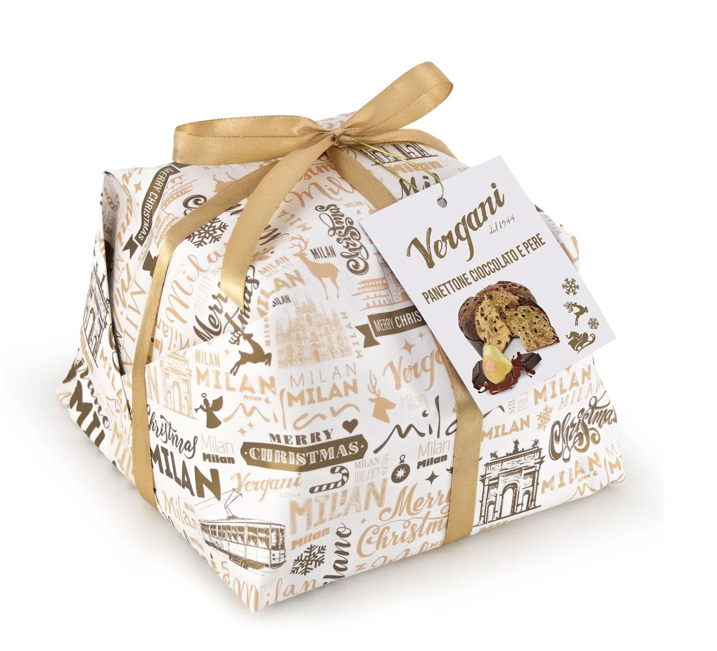 Panettone poire et chocolat 750g Vergani