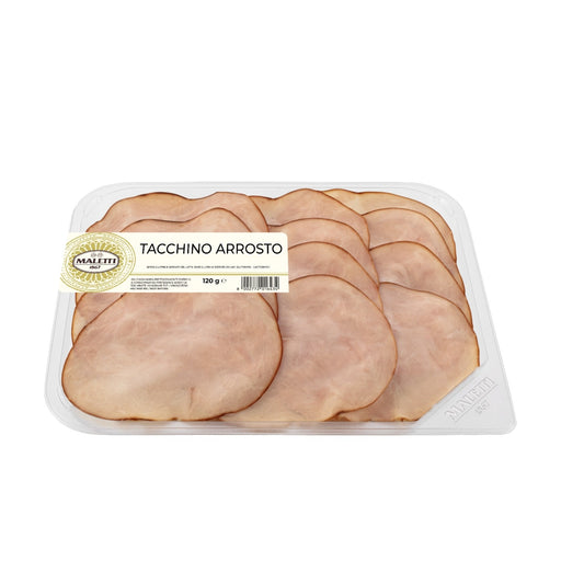 Dinde rôtie en tranches 120g