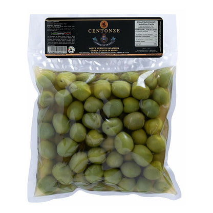 Olives vertes au naturel 500g