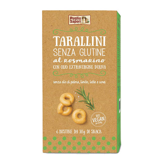 Tarallini sans gluten au romarin