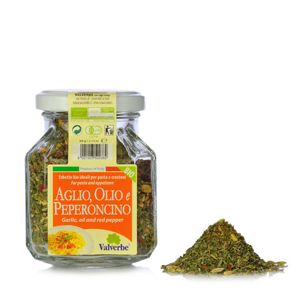 Herbes aromatiques Ail huile et piment 60g