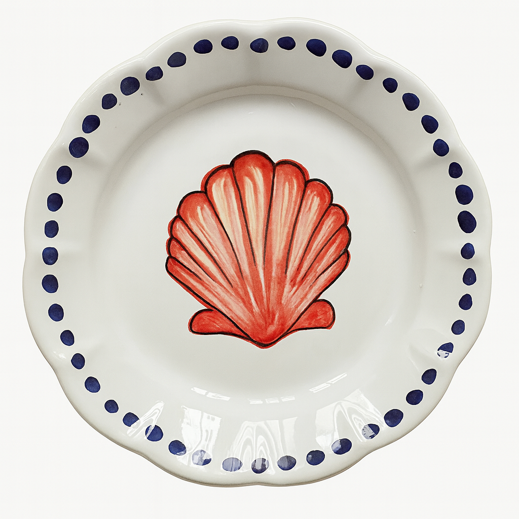 Assiette Coquillage 25cm