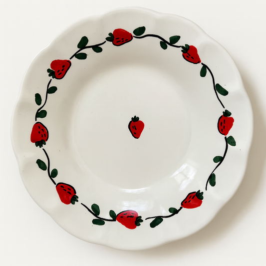 Assiette Fraise 16cm