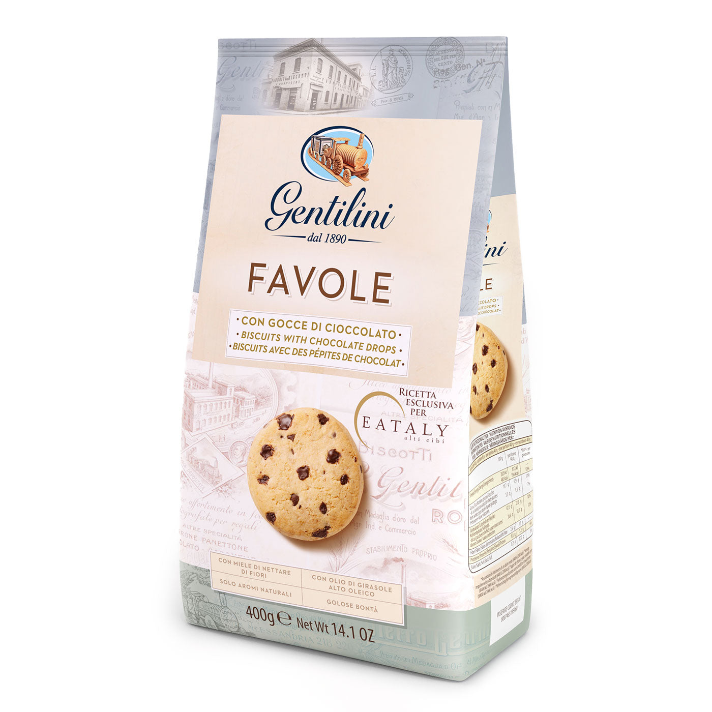 Biscuits Favole aux pépites de chocolat 400g