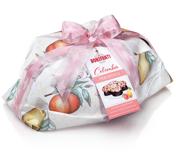 Colomba Poire et Pêche 750g