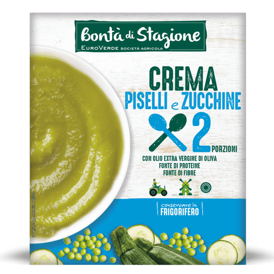 Crème petits pois et courgettes 620g