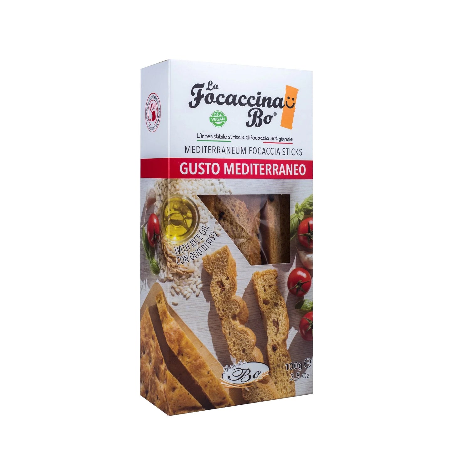 Focaccina méditerranéenne 100g