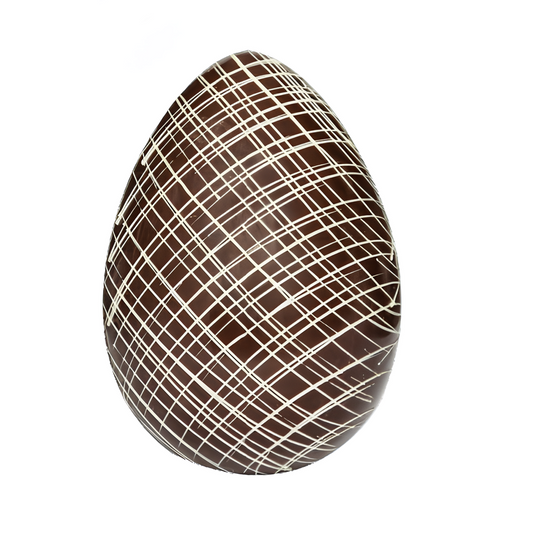 Oeuf Rayé Chocolat Noir 110g