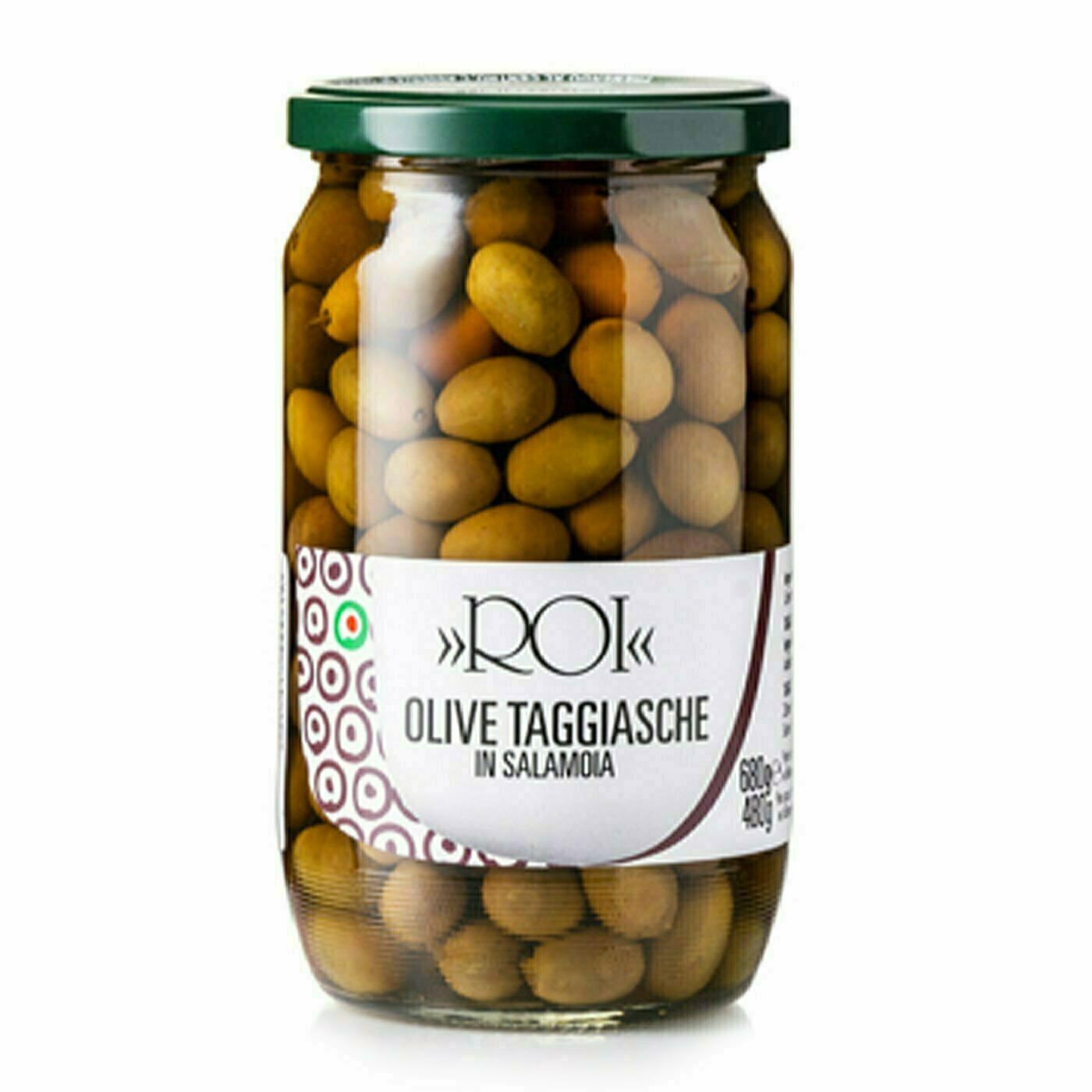 Olives noires taggiasche 680g