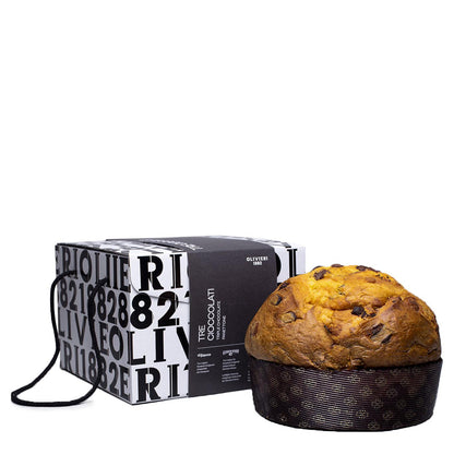 Panettone Rhum et Chocolat 1kg Olivieri