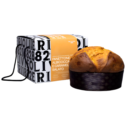 Panettone Abricot et Caramel Salé Olivieri 750g