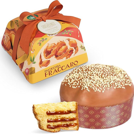 Panettone au Caramel Salé Fraccaro 750g