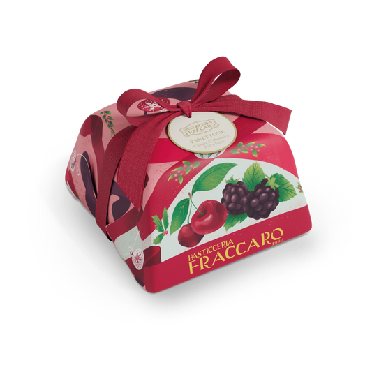 Panettone Cerise et Mûre Fraccaro 750g