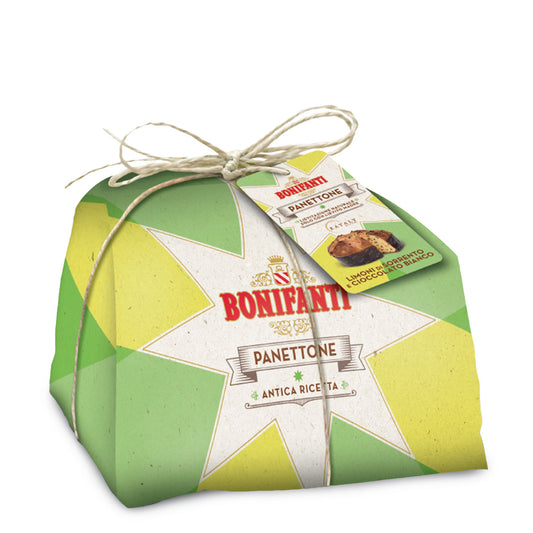 Panettone Chocolat Blanc et Citron Bonifanti 1Kg