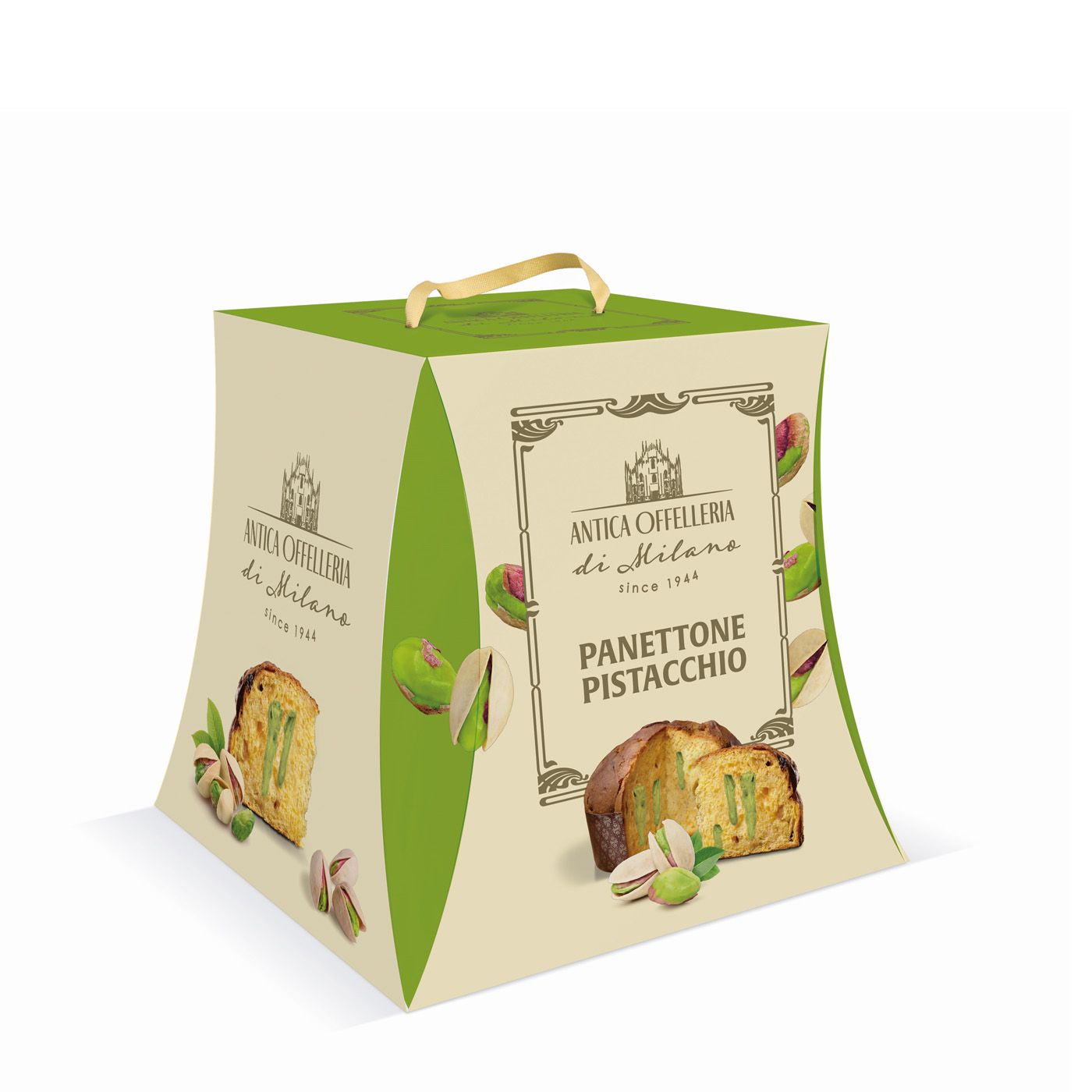 Panettone à la Pistache Antica Offelleria 500g